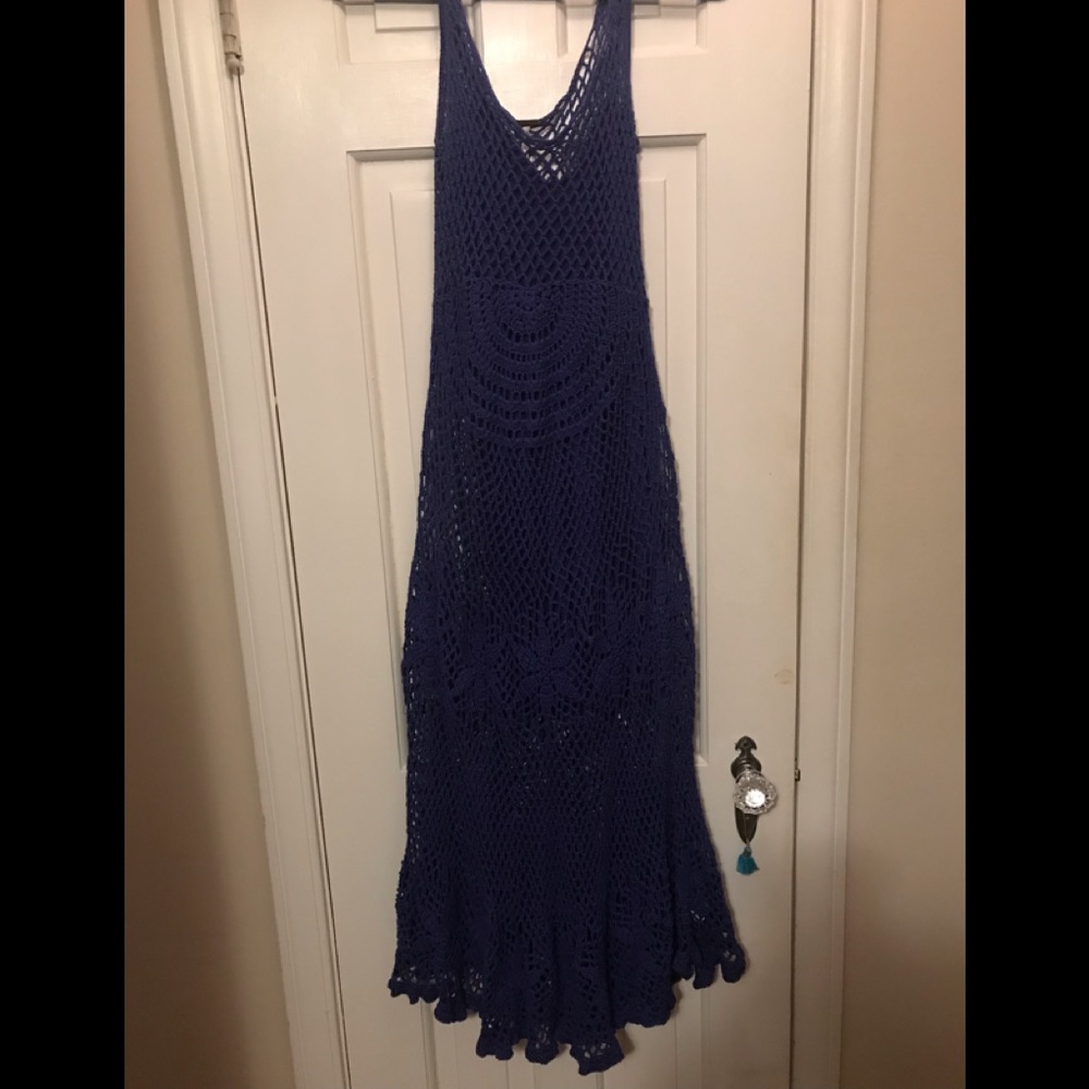 Free people crochet dress